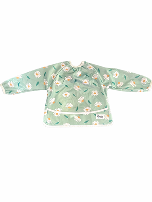 Sleeved Bib- Daisy